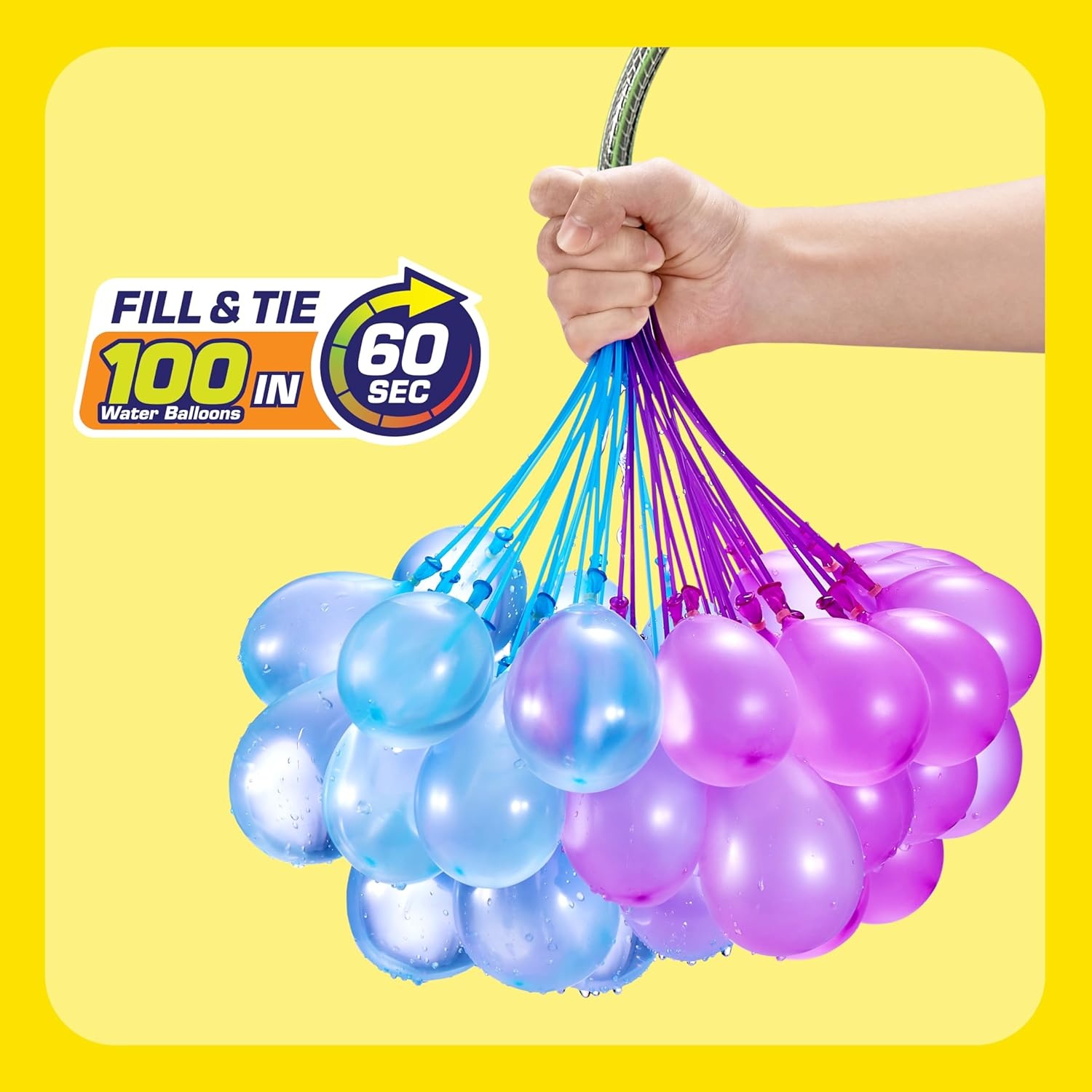 image:imageBunch O Balloons Tropical Party by ZURU 100 RapidFilling SelfSealing Tropical Colored Water Balloons for Outdoor Family Friends Children Summer Fun 3 CountTropical