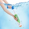 image:imageXSHOT Water Warfare Small Tube Soaker 4 Pack by ZURU Super Soaking Pump Action Pool Party Pack Fills up to 380ml Shoots up to 8 Meters for Boys Girls Children
