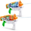 image:imageXShot FastFill Skins Hyperload 2 Pack by ZURU Watergun Water Blaster Toys 2 Blasters Total Fills with Water in just 1 Second Flames and Water Splash