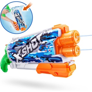 image:imageXSHOT Water FastFill Skins Pump Action Water Blaster Ripple Water Camo by ZURU XSHOT Watergun Fills with Water in just 1 SecondBlue