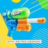 image:imageXSHOT Water FastFill 80s Super Splash Water Blaster 2 Pack Yellow by ZURU  VintageStyle with FastFill Tech 33ft Range amp 750ml Tank Outdoor Summer Water Toy for Kids Ages 6Green 2 Pack
