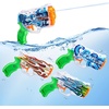 image:imageXSHOT Water FastFill Skins Nano 4 Pack by ZURU Refresh Watergun XSHOT Water Toys 4 Blasters Total Fills with Water in just 1 Second Hydra Waves White Flame Emerald Flame