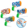 image:imageXSHOT Water FastFill Skins Nano 4 Pack by ZURU Refresh Watergun XSHOT Water Toys 4 Blasters Total Fills with Water in just 1 Second Hydra Waves White Flame Emerald Flame